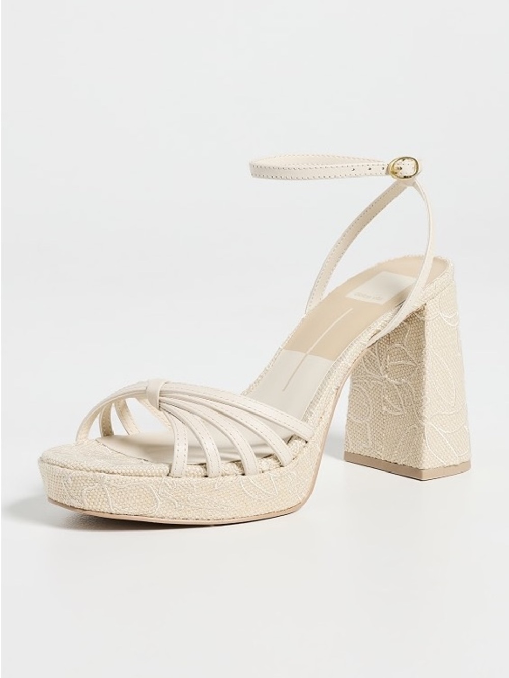 BRAND NEW Dolce Vita Prady Platform Sandals in Cream